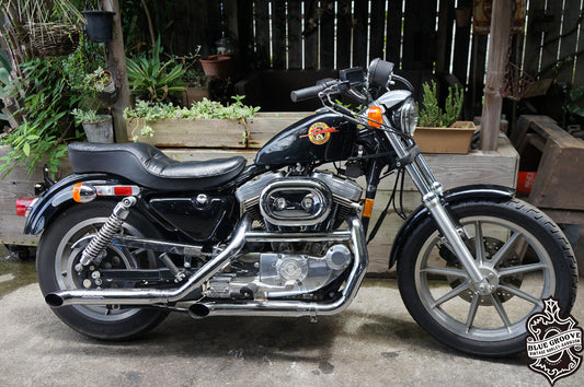 SOLD - 1991 XLH 883 Sportster Black Original Paint