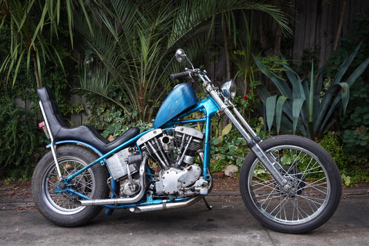 - SOLD - 1968 EARLY SHOVEL SURVIVOR BASED CHOPPER